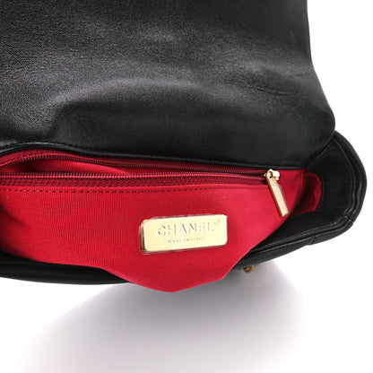 Chanel Lambskin Quilted Medium Chanel 19 Flap Black 6 of 10