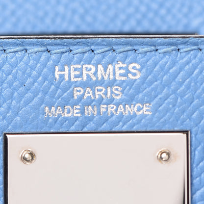 Hermes Epsom Kelly Sellier 28 Bleu Paradise 23 of 36