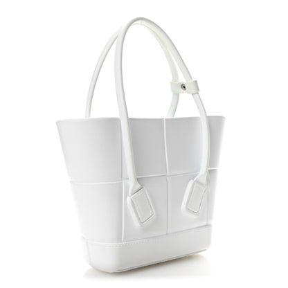 Bottega Veneta Rubber Maxi Intrecciato Mini Arco White 2 of 9