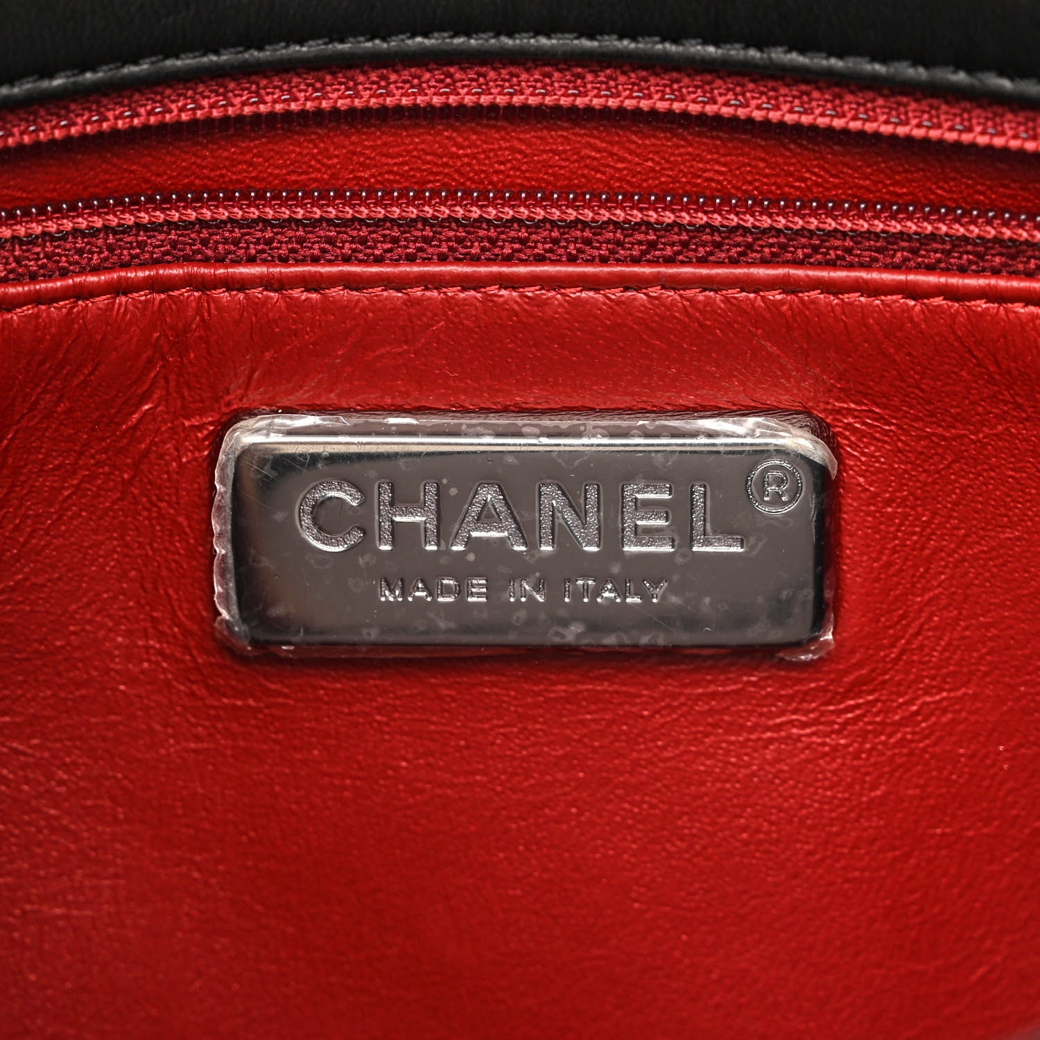 Chanel Lambskin Quilted Medium Westminster Pearl Flap Black 5 of 10