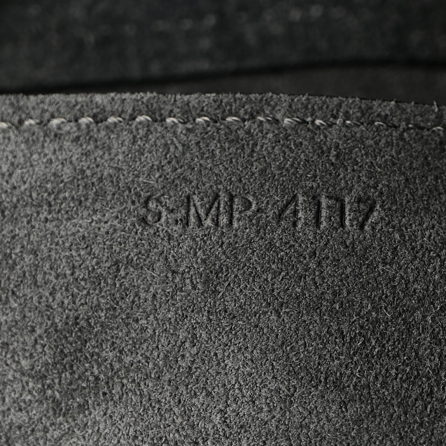 Celine Grained Calfskin Mini Belt Bag Grey 8 of 11