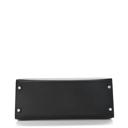 Hermes Epsom Kelly Sellier 28 Black 6 of 37