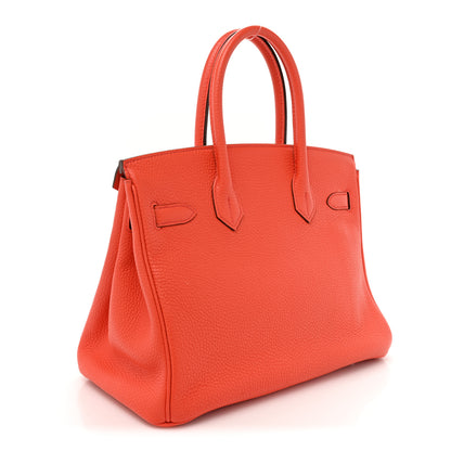 Hermes Togo Birkin 30 Feu 3 of 15