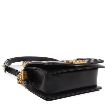Chanel Lambskin Quilted Small Boy Flap Black 4 of 9