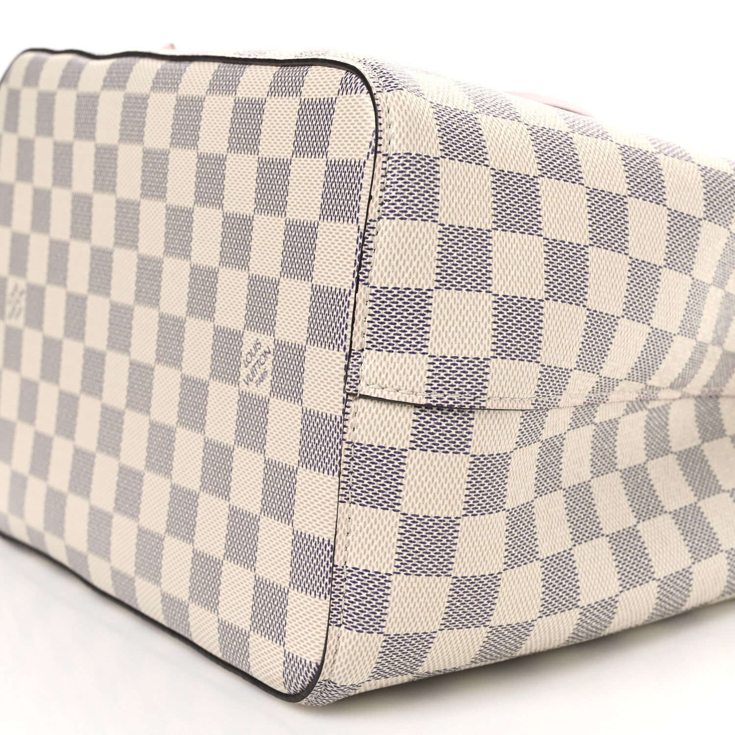 Louis Vuitton Damier Azur Neonoe MM Eau De Rose 9 of 9