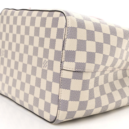 Louis Vuitton Damier Azur Neonoe MM Eau De Rose 9 of 9