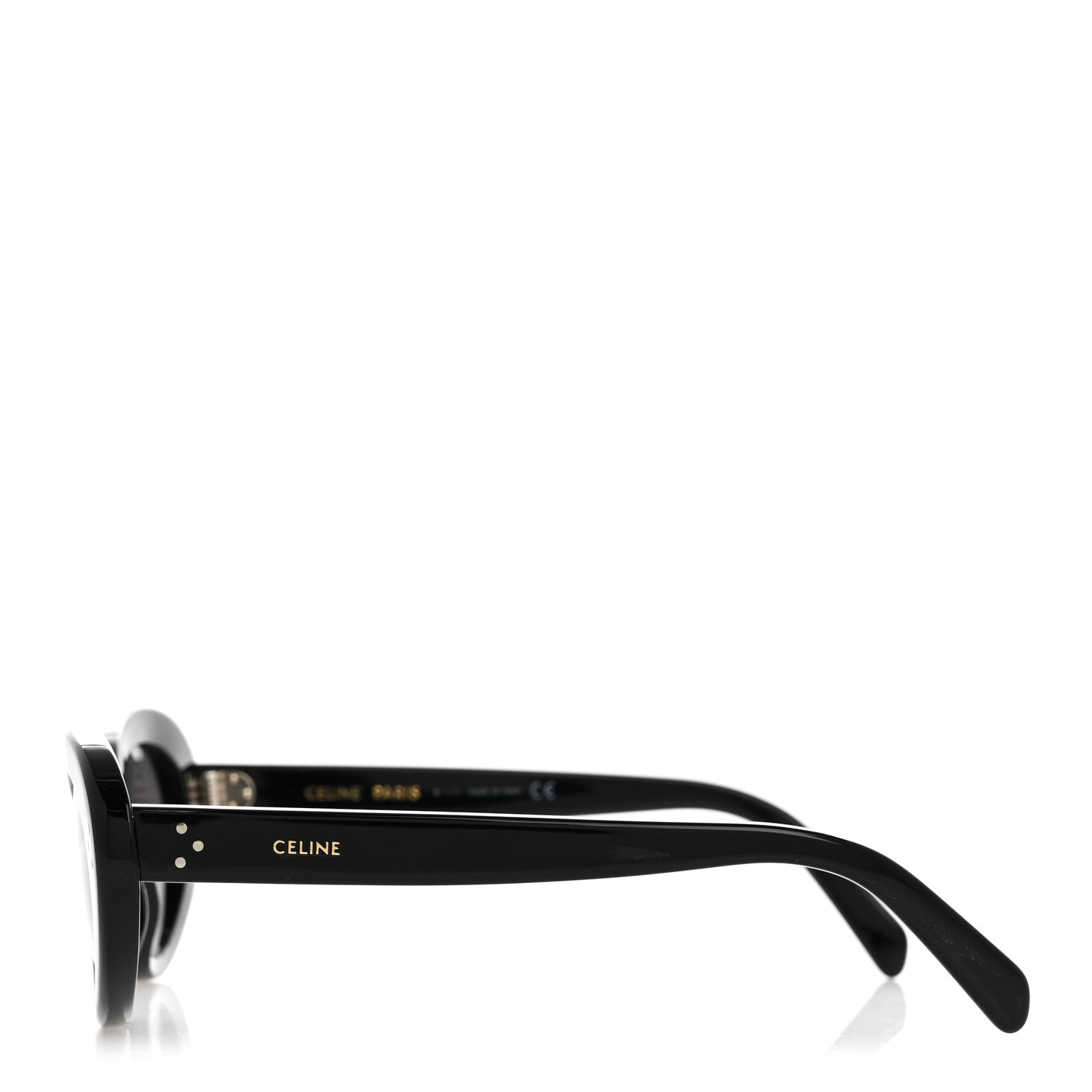 Celine Acetate Cat Eye Sunglasses CL40193I Black 3 of 9