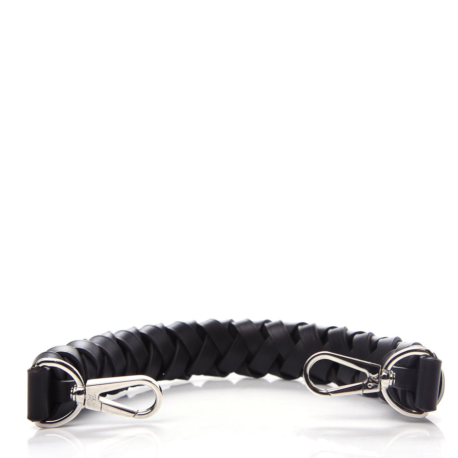 Louis Vuitton Calfskin Braided Muria Mini Strap Black 2 of 2