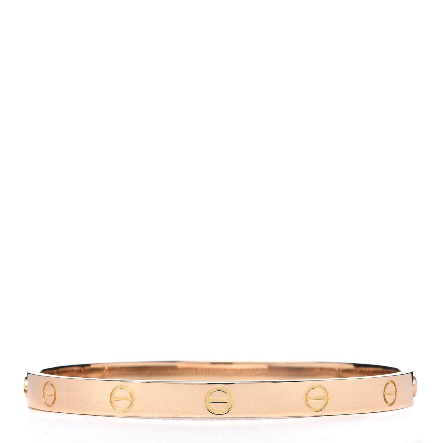 18K Yellow Gold LOVE Bracelet 19