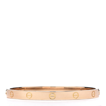 Cartier 18K Yellow Gold LOVE Bracelet 19 3 of 8