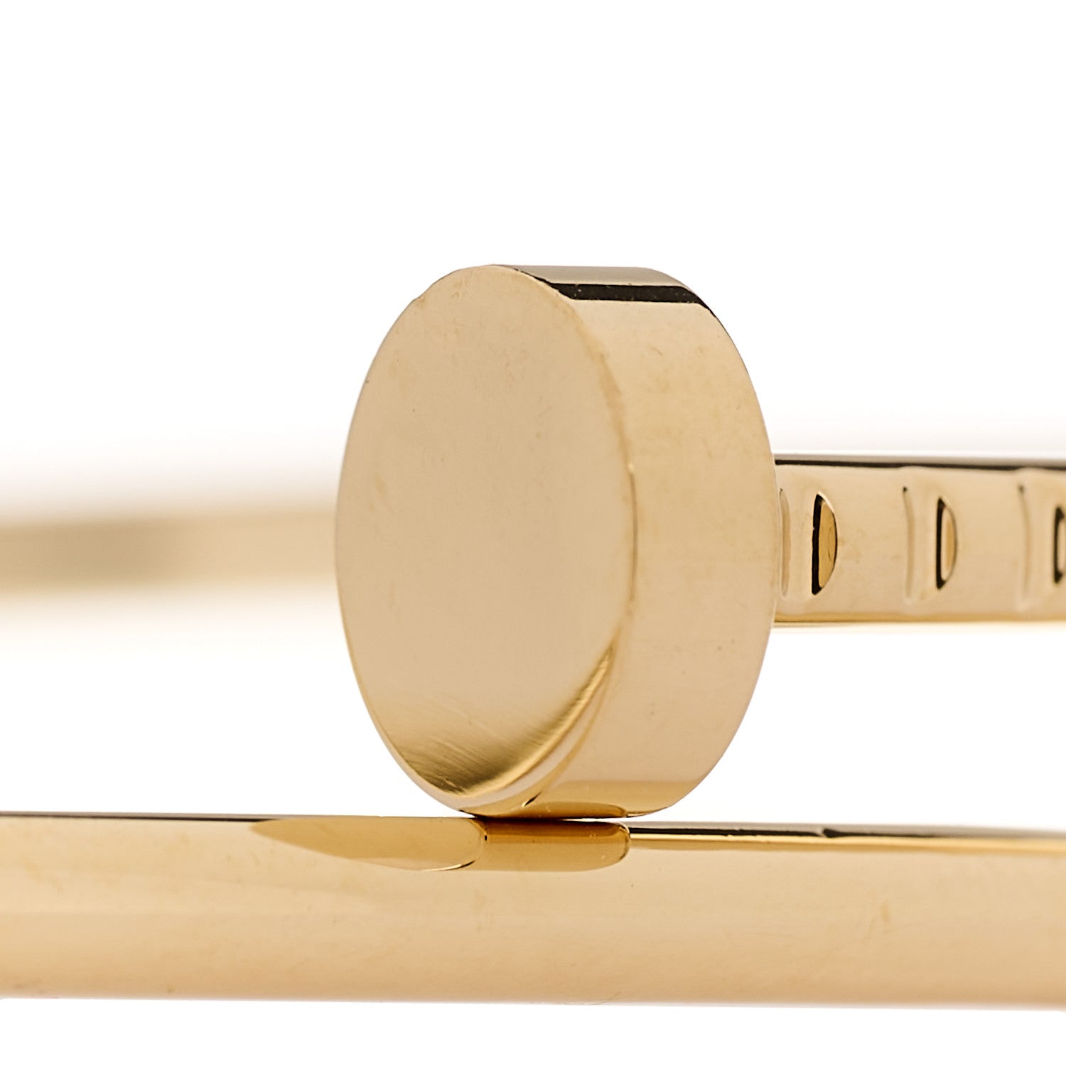Cartier 18K Yellow Gold Small Juste Un Clou Bracelet 17 4 of 6