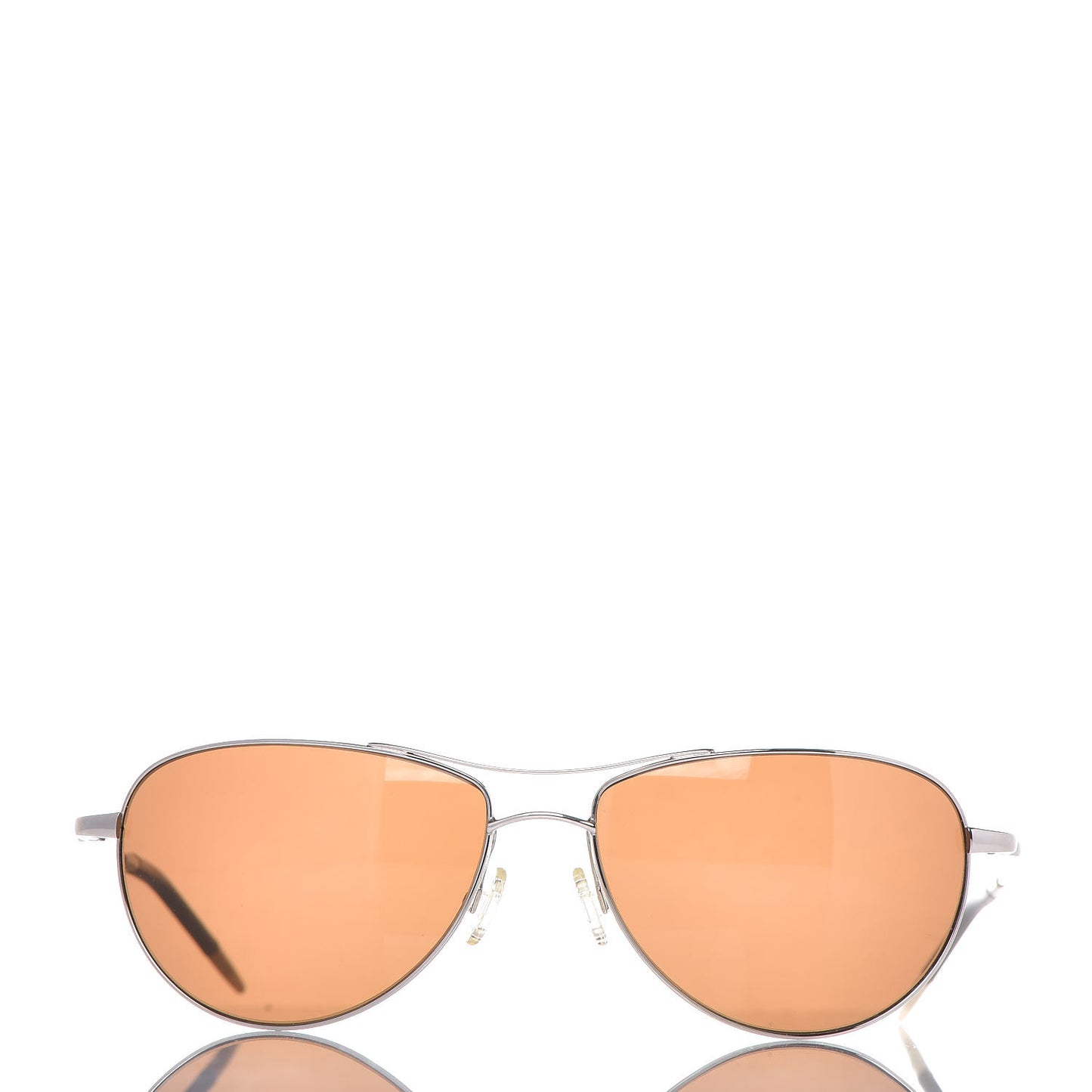 Polarized Commander Aviator Sunglasses Brown