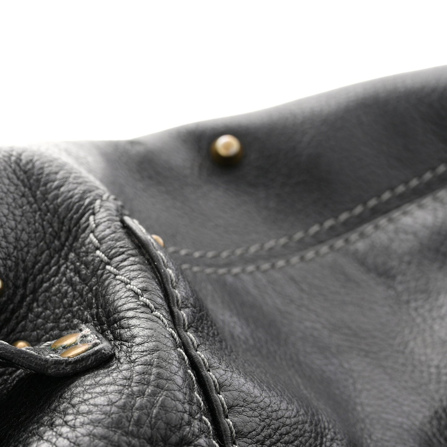 Calfskin Paddington Hobo Black