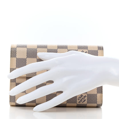 Louis Vuitton Damier Azur Porte Tresor International Wallet 2 of 10