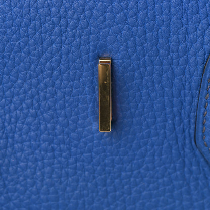 Hermes Togo Birkin 35 Bleu France 20 of 32