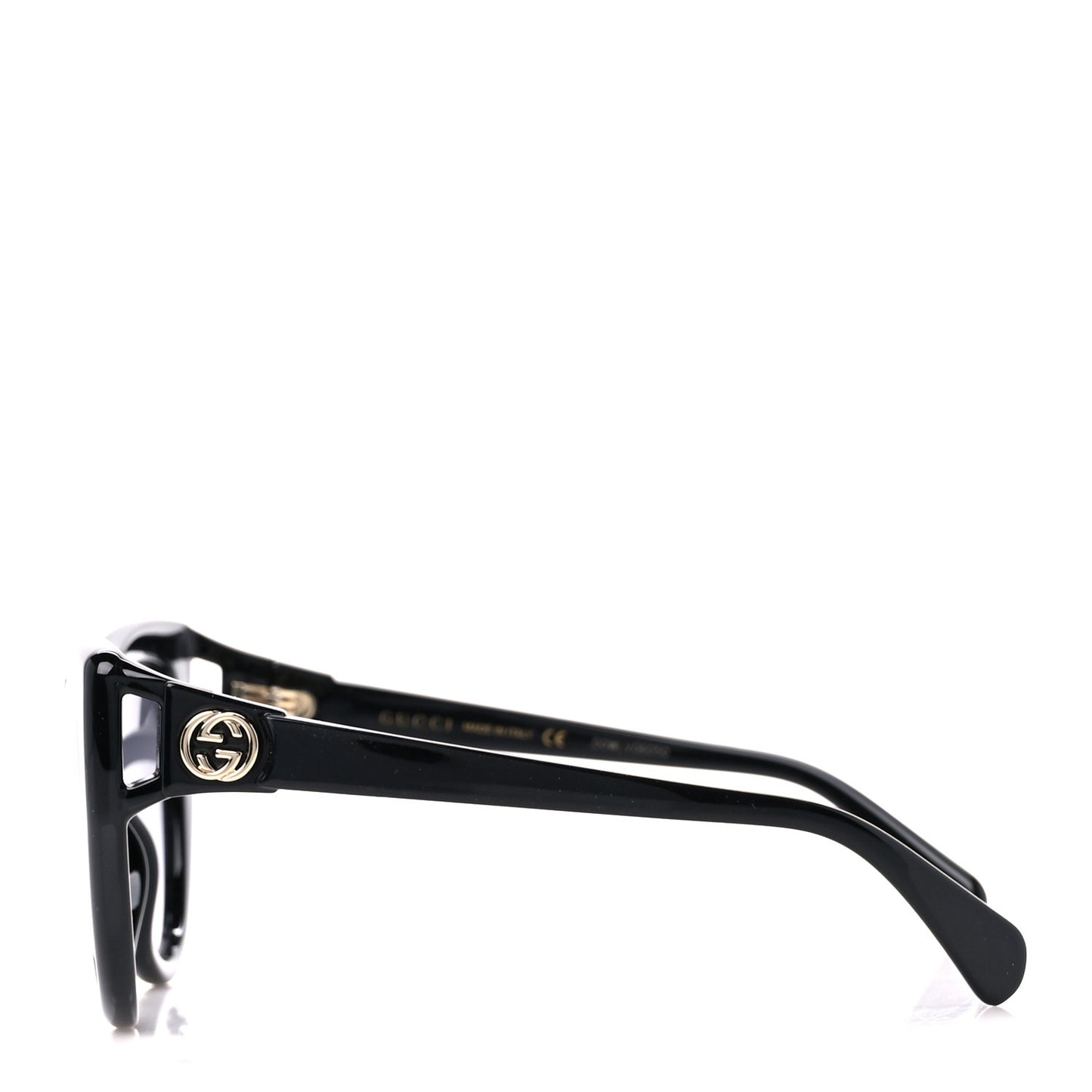 Acetate Cat Eye Sunglasses GG0877S Black