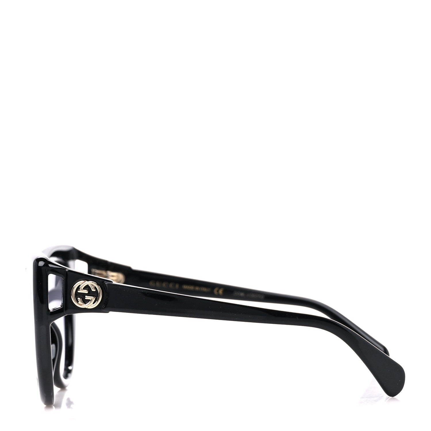 Gucci Acetate Cat Eye Sunglasses GG0877S Black 3 of 7