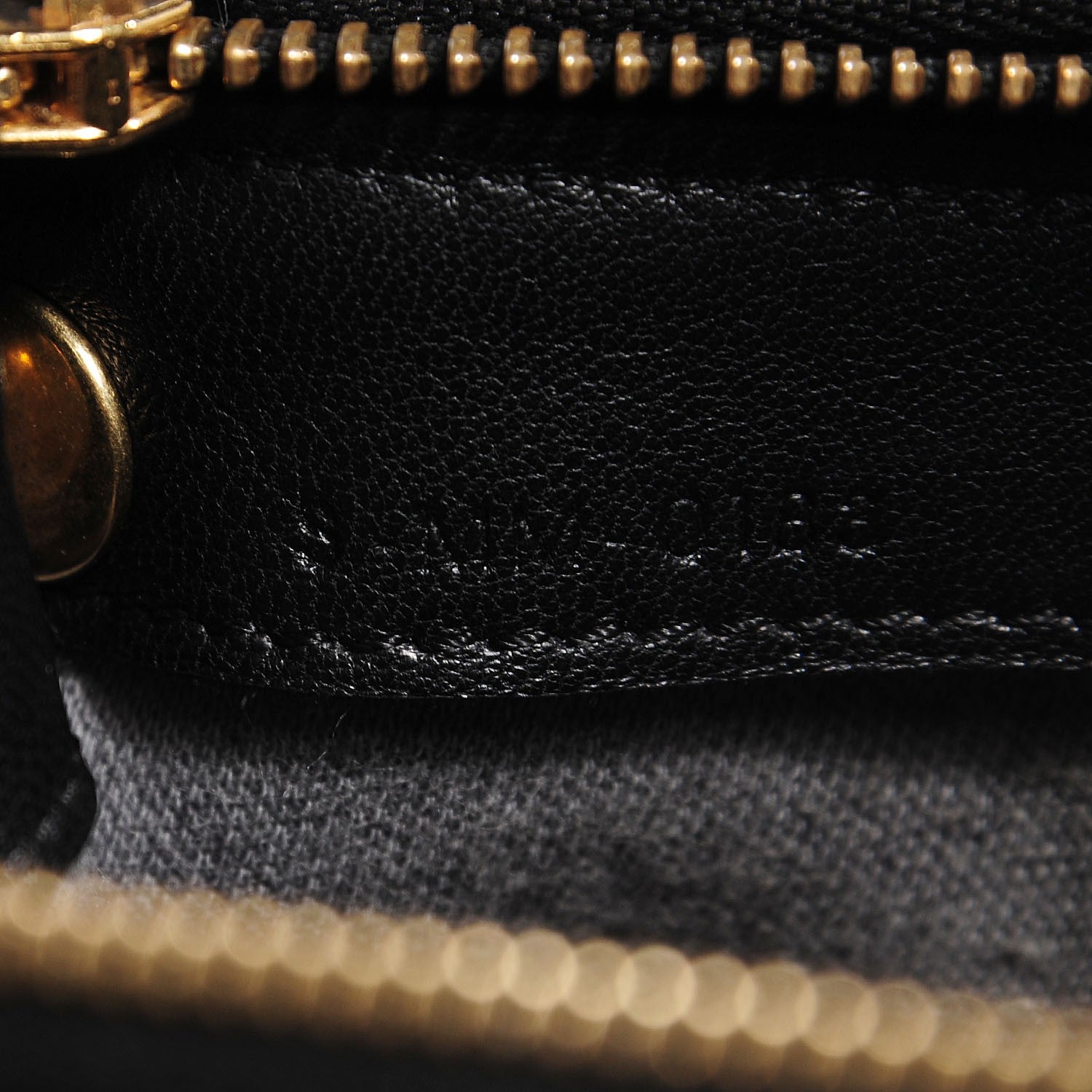 Celine Lambskin Large Trio Crossbody Bag Black 6 of 8