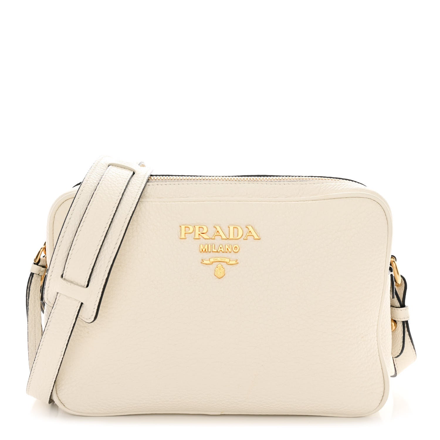 Prada Vitello Phenix Camera Bag White 1 of 15