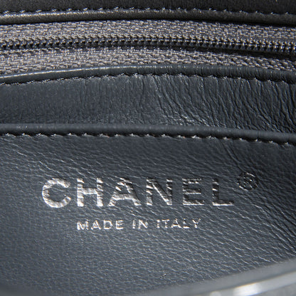 Chanel Patent Mini Square Flap Grey 6 of 8