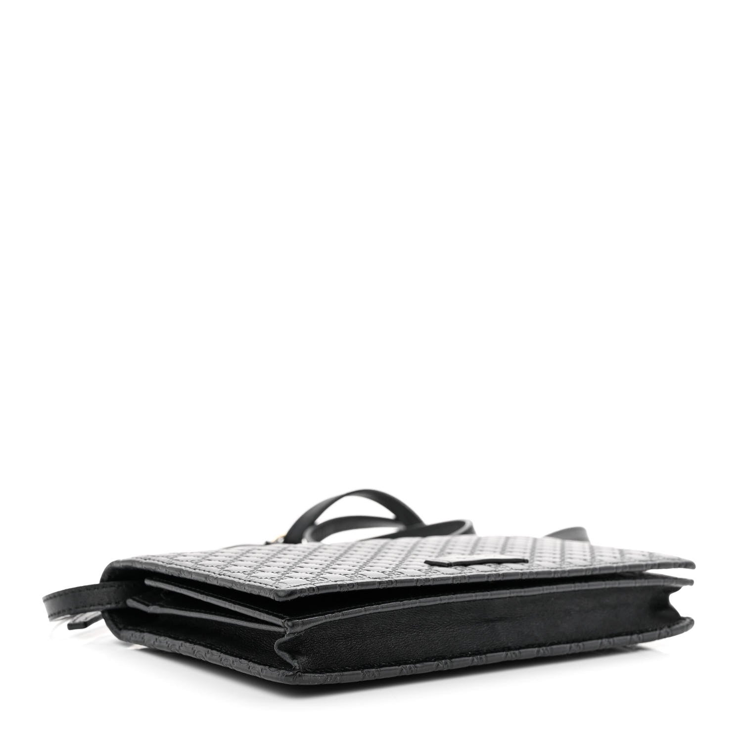 Gucci Microguccissima Crossbody Wallet Black 4 of 9