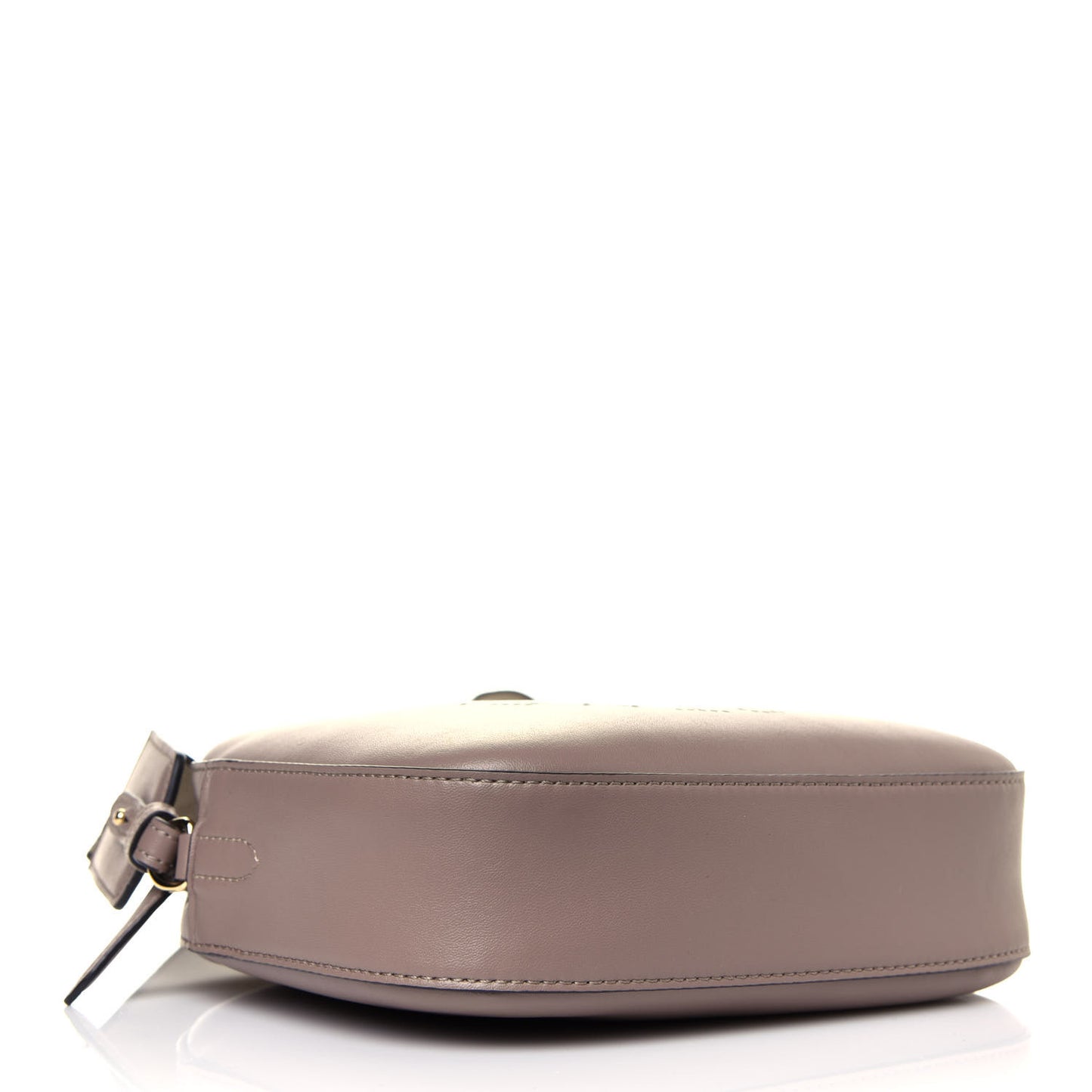 Eco Alter Nappa Perforated Logo Mini Bag Dark Taupe