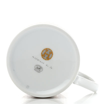 Hermes Porcelain Mosaique au 24 Mug Gold 3 of 6