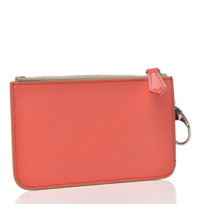Fendi Saffiano Crystal Eye Monster Coin Pouch Key Case Bellini Multicolor 3 of 6