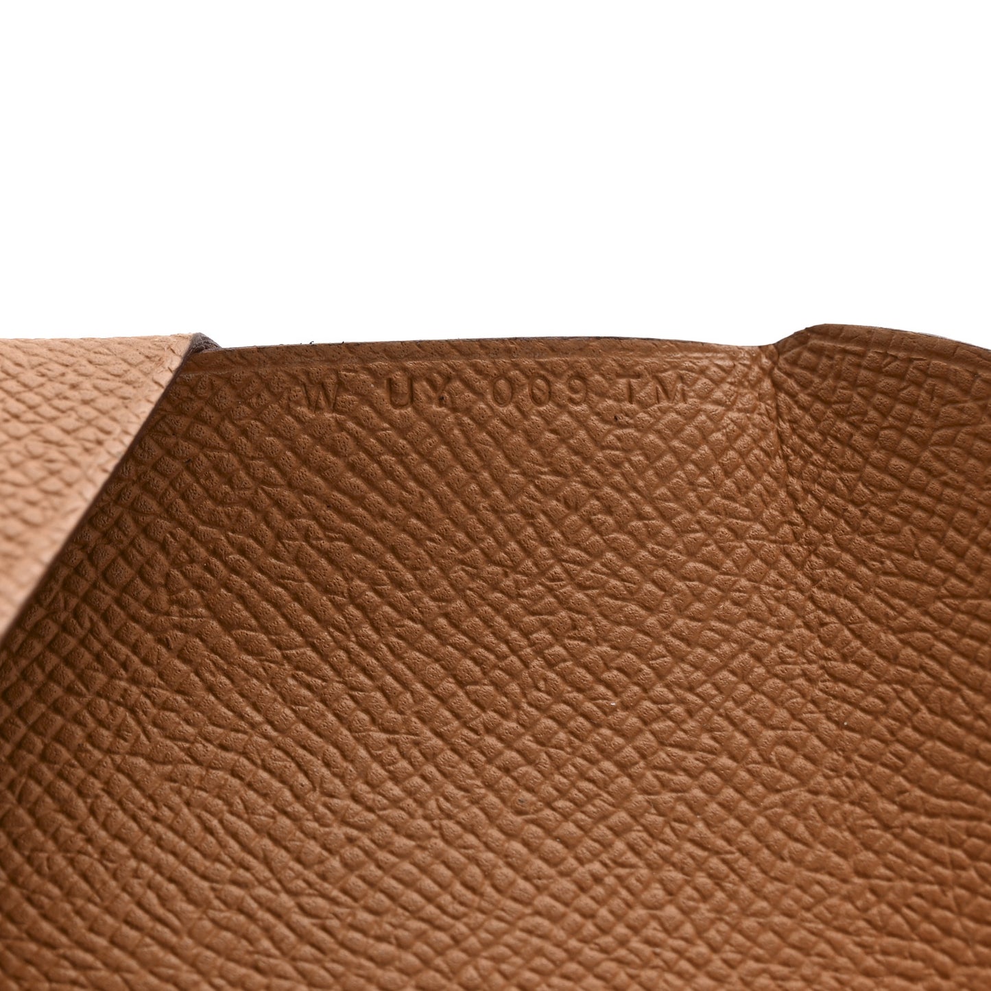 Epsom Calvi Duo Card Case Gold