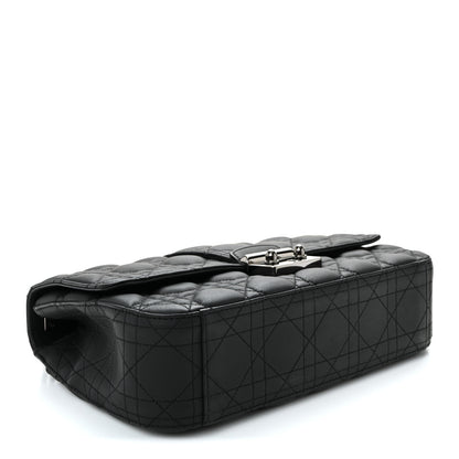 Christian Dior Ultra Matte Calfskin Cannage Medium Miss Dior Flap Black 4 of 9