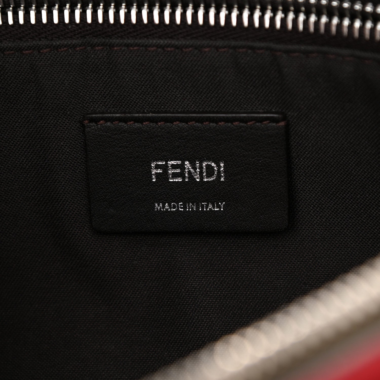 Fendi Vitello Dolce 4 Color Medium By The Way Boston Bag Fragola Black Multicolor 11 of 15