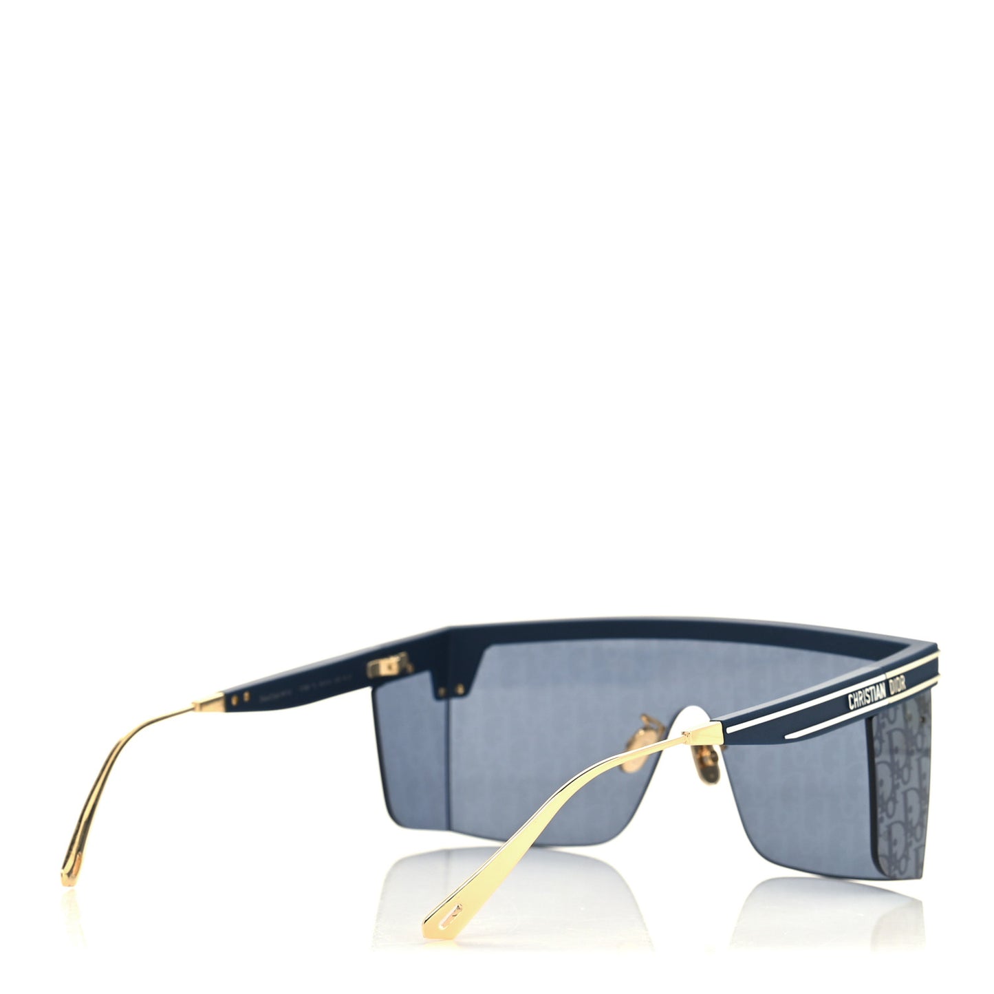 Oblique Diorclub M1U Mask Sunglasses Blue