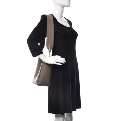Celine Soft Grained Calfskin Small Sangle Bucket Bag Taupe 2 of 15