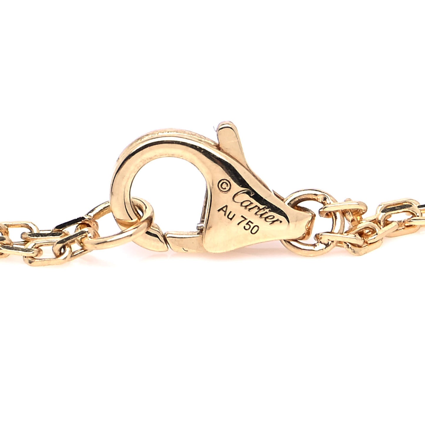 18K Yellow Gold Diamond LOVE Bracelet