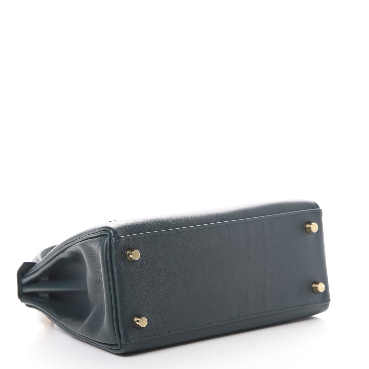 Hermes Swift Kelly Retourne 25 Vert Cypress 3 of 11