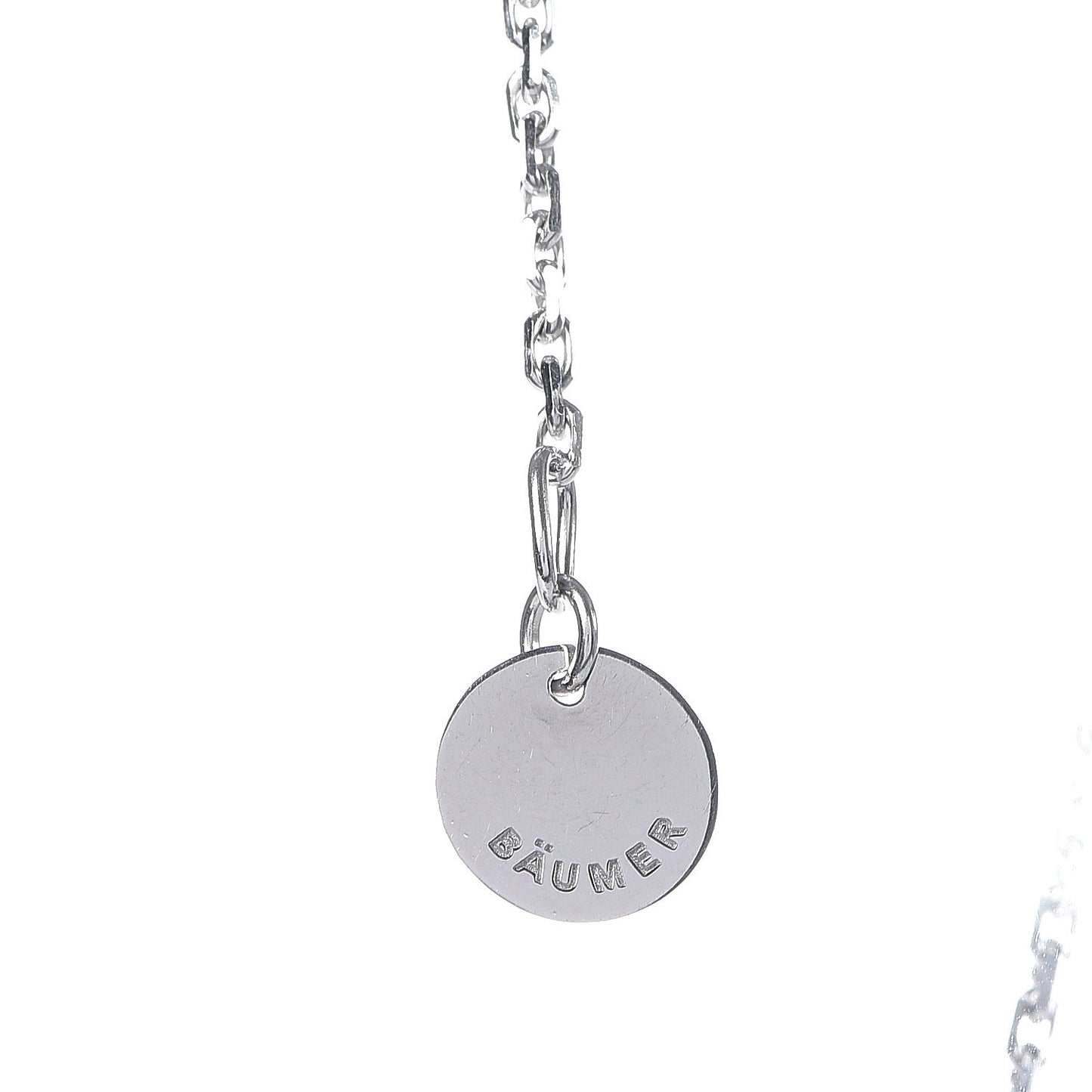 18K White Gold Ceramic Ultra Pendant Necklace White