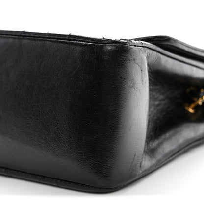 Chanel Lambskin Quilted Small Single Flap Black 29 of 37