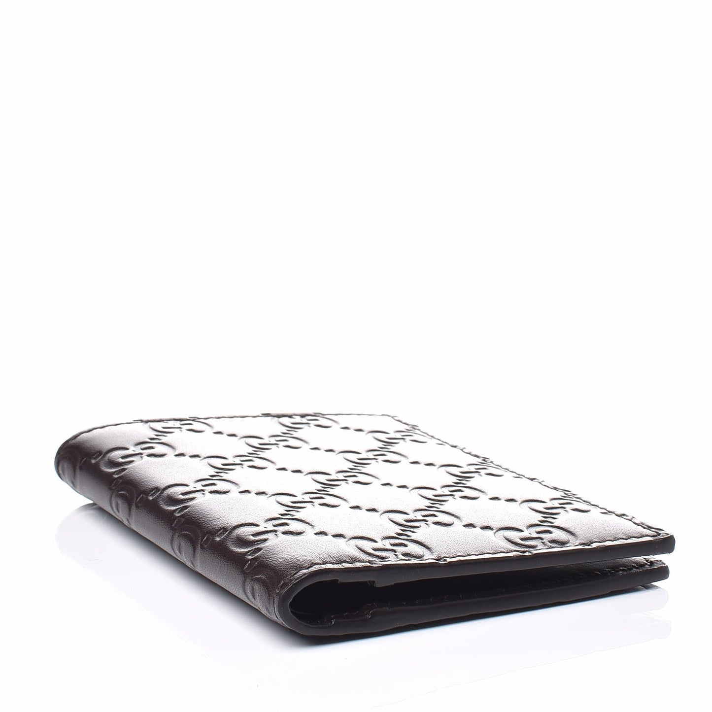 Guccissima Wallet Dark Brown