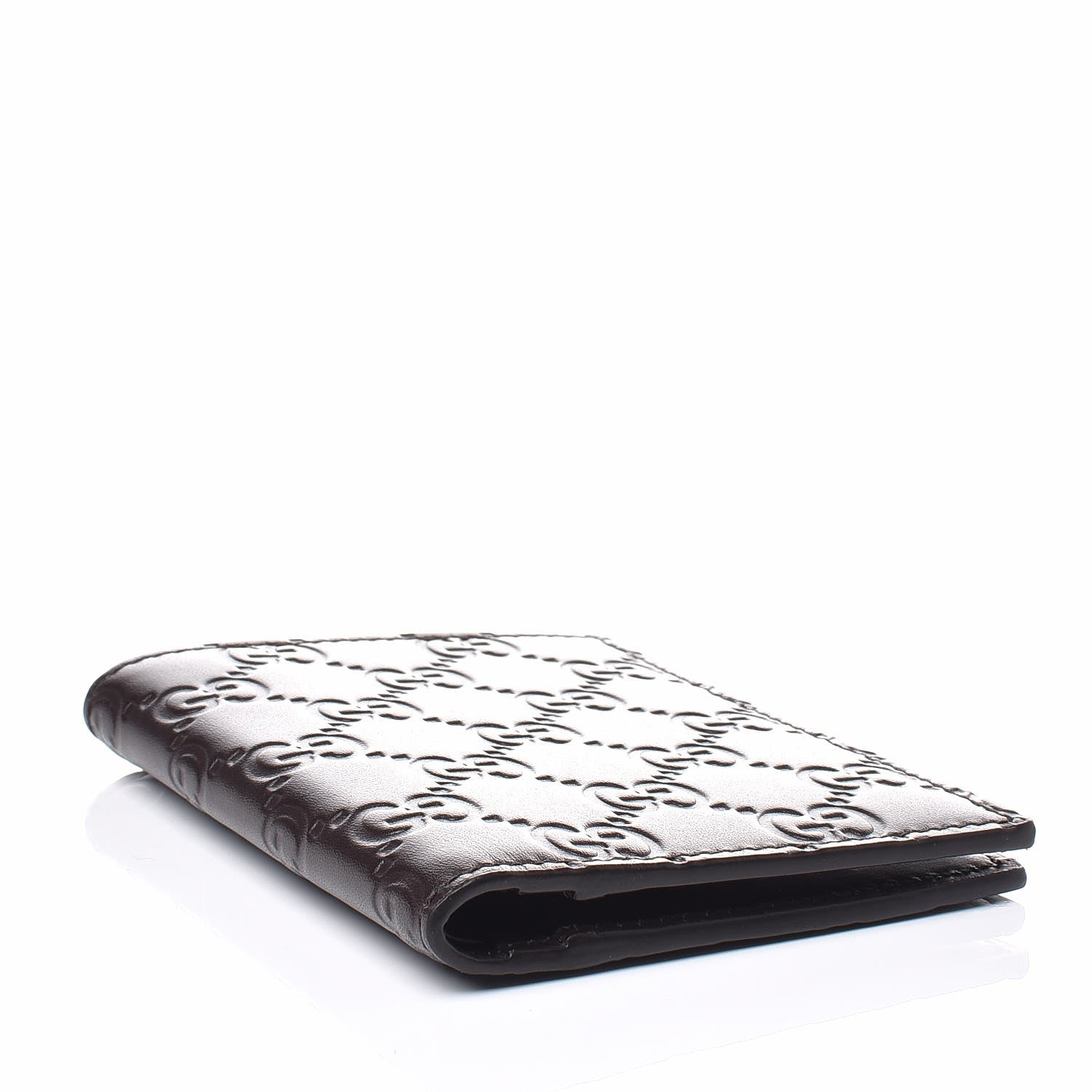 Gucci Guccissima Wallet Dark Brown 4 of 7