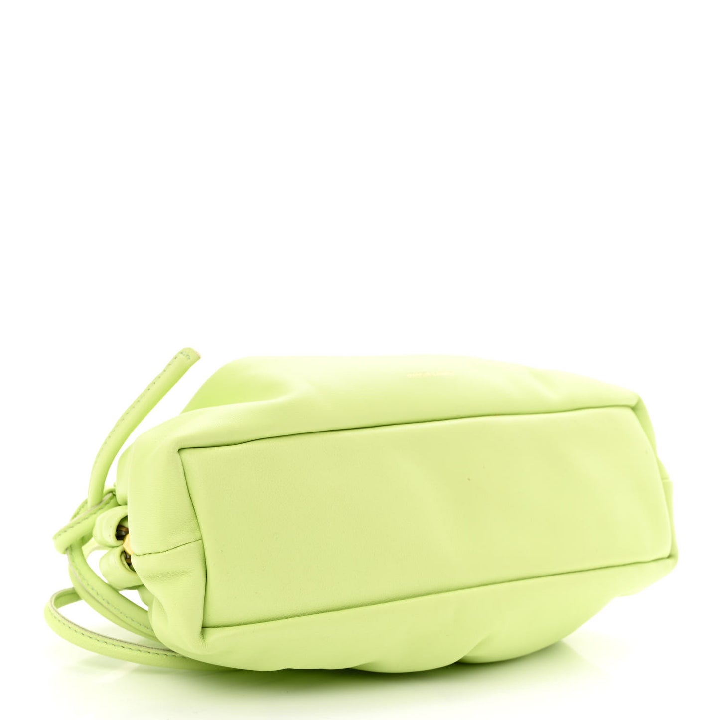 Lambskin Mini Cloud Clutch Mint