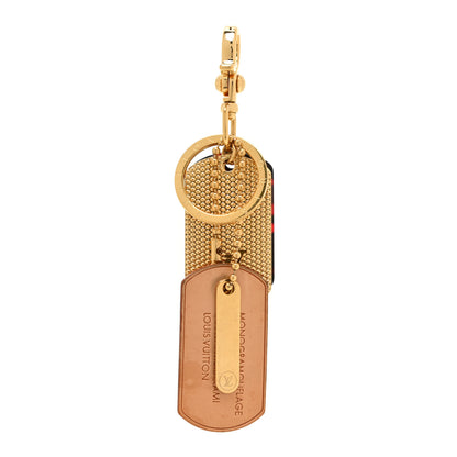 Louis Vuitton Monogramouflage Bag Charm Red 1 of 6