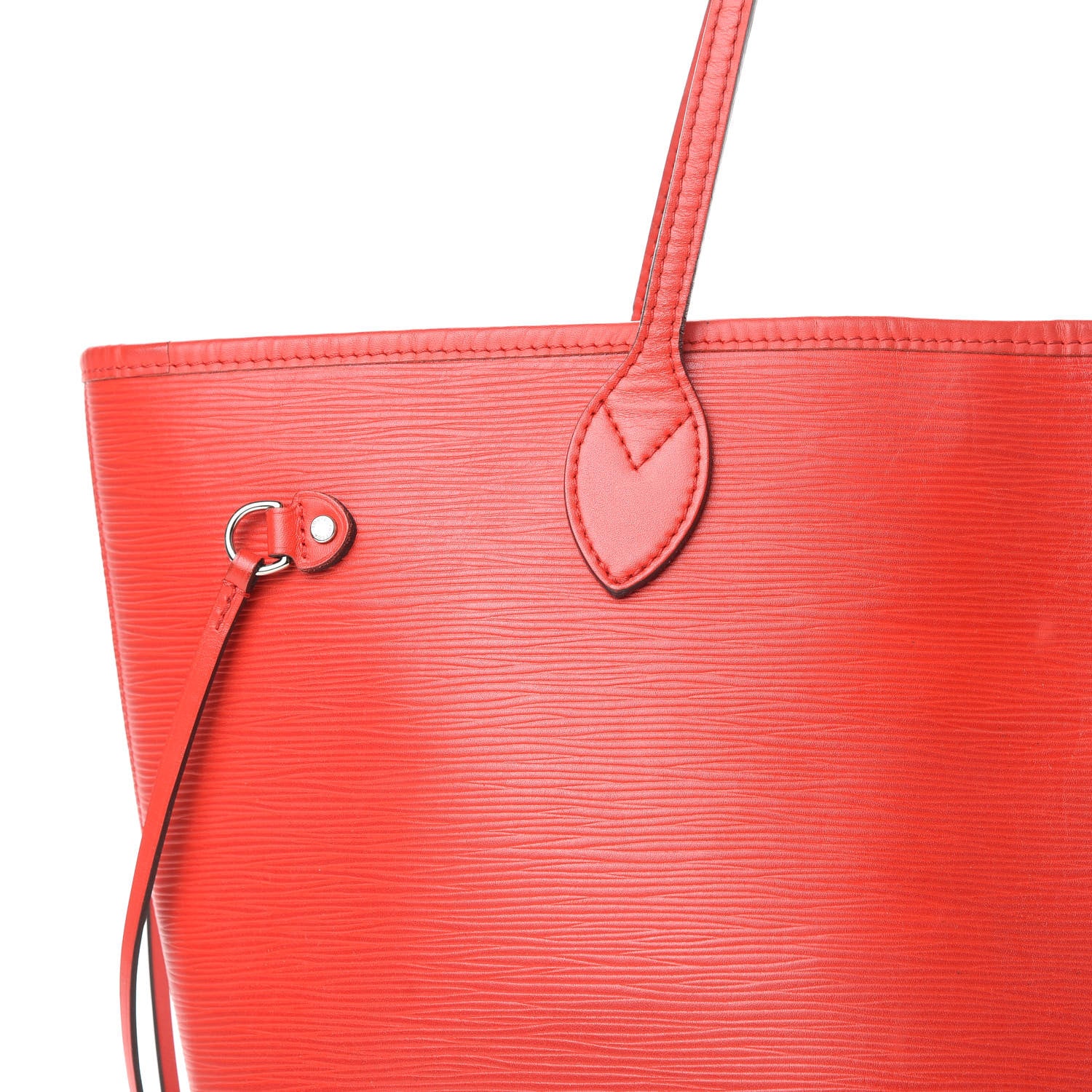 Louis Vuitton Epi Neverfull MM Coquelicot 7 of 24