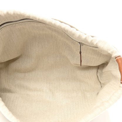 Hermes Canvas Barenia Fourbi 25 MM Pouch Naturel Fauve 5 of 10