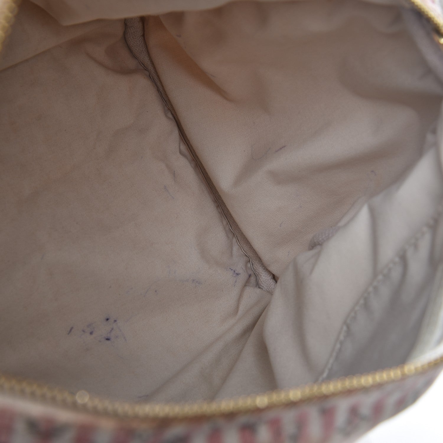 Louis Vuitton Mini Lin Croisette Speedy 30 Rouge 10 of 16