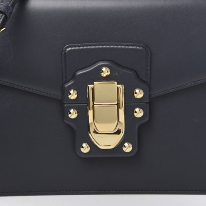 Dolce & Gabbana Calfskin Lucia Satchel Dark Blue 12 of 12