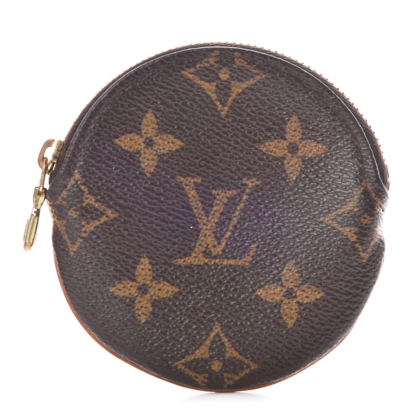 Monogram Round Coin Purse