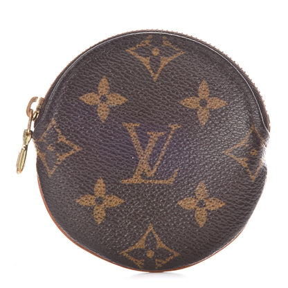 Louis Vuitton Monogram Round Coin Purse 1 of 6