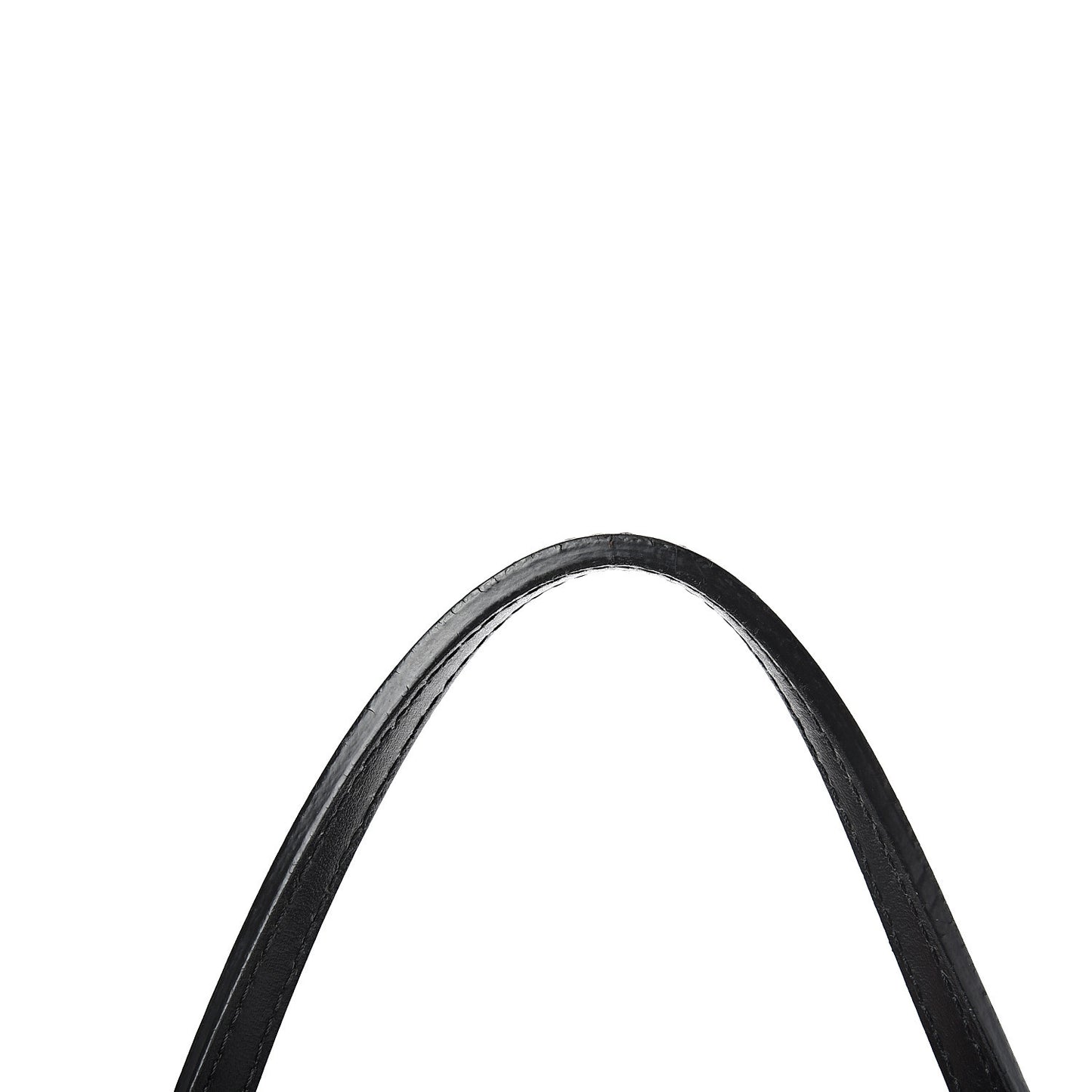 Textured Coated Canvas Bambi Print Large Antigona Tote Black
