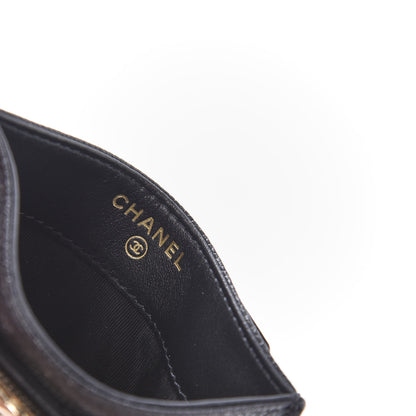 Chanel Caviar Quilted Boy Card Holder Black 6 of 10