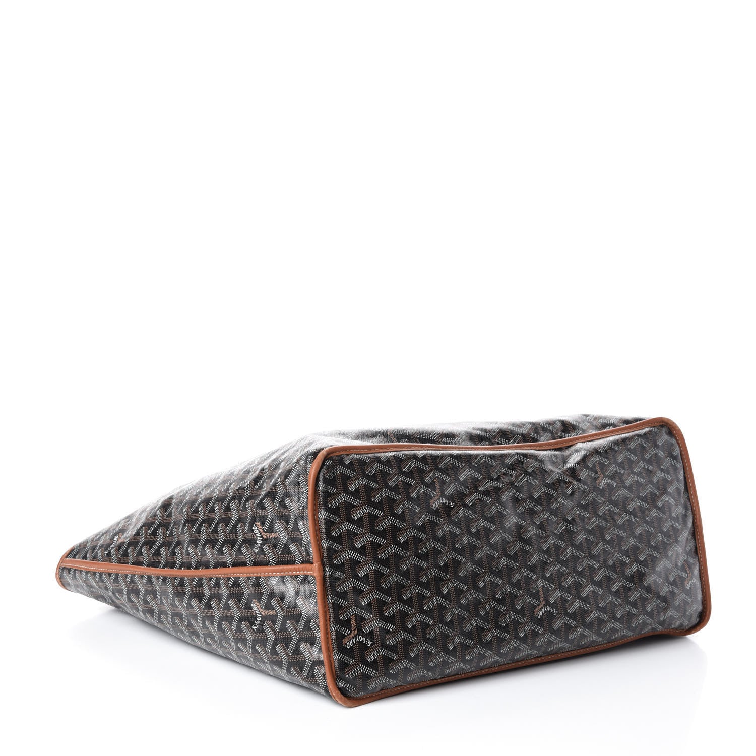 Goyard Goyardine Reversible Anjou GM Black Gold 4 of 9